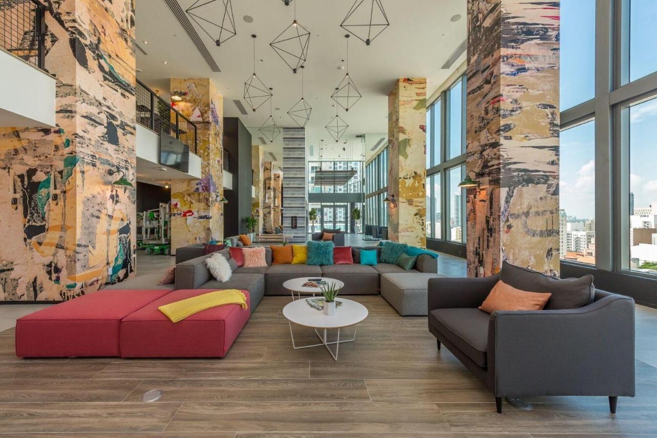 마이애미 Luxury Brickell Studio 아파트 외부 사진